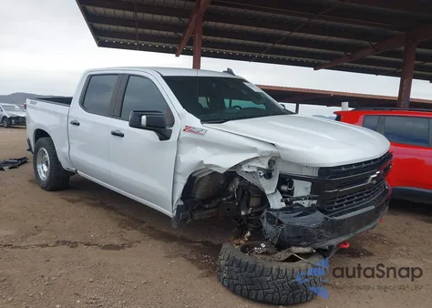 2021 Chevrolet Silverado 1500 4Wd Short Bed Lt Trail Boss из США, поврежденный, VIN 3GCPYFED4MG297717